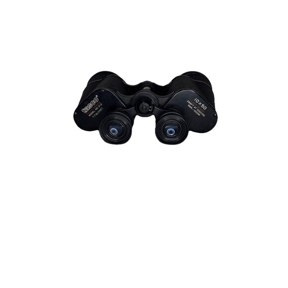 Tasco Binoculars Model 312 T.T. No 6461 10 X 50 288 FT 1000 Yards Lightweight - Picture 2 of 4
